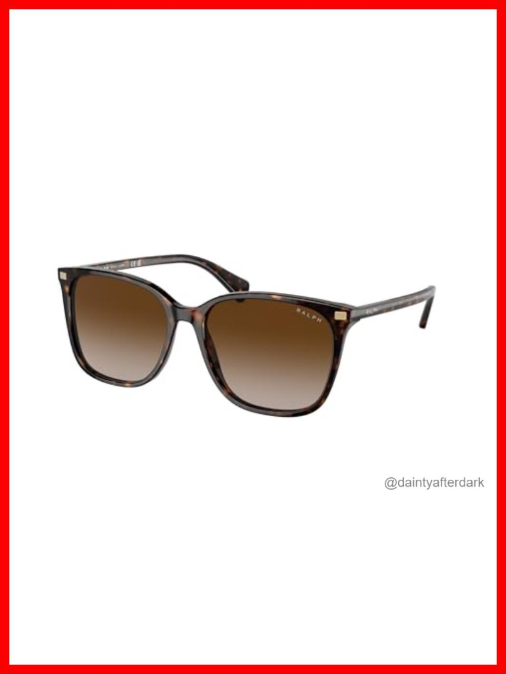 Square Acetate Sunglasses Gradient UV Protection Full-Rim